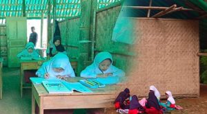 TERDAMPAK PERGERAKAN TANAH, SDN SURADITA BELAJAR DI SEKOLAH DARURAT