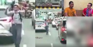 KEREN, BOCAH SMP INI SPONTAN BANTU BUKA JALUR PETUGAS DAMKAR