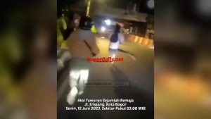 MARAK AKSI TAWURAN DI KOTA BOGOR, POLISI BAKAL MEMBURU PARA PELAKU