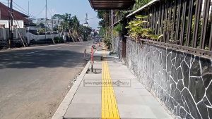 PEMBANGUNAN PEDESTRIAN TROTOAR TUAI  RESPON BAIK WARGA
