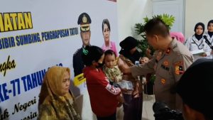 SETUKPA LEMDIK POLRI GELAR BAKTI KESEHATAN GRATIS MASYARAKAT