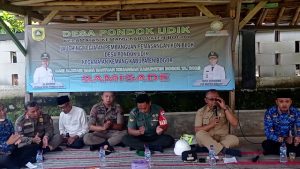 DANA SAMISADE CAIR, DESA PONDOK UDIK BANGUN JALAN PAKAI