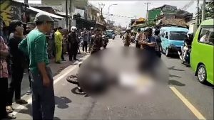 LAKA LANTAS SEORANG PEMOTOR TEWAS