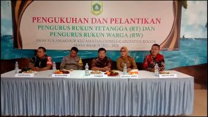 PEMDES SUKAMAKMUR LANTIK RT DAN RW BARU