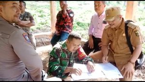 PEMDES WALURAN MADIRI AJUKAN LAHAN SEPAK BOLA KE PERKEBUNAN