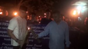 RIBUAN WARGA DESA CILAKU PAWAI OBOR, SAMBUT TAHUN