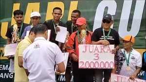 YON ARMED 13 JUARAI TURNAMEN TENIS KAJARI CUP SUKABUMI