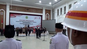 32 ORANG DITUGASKAN JADI PASUKAN PENGIBAR BENDERA