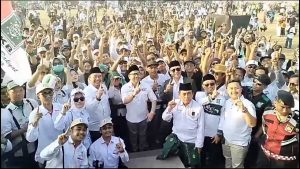 BACAWAPRES CAK IMIN GELAR KONSOLIDASI AKBAR DENGAN RELAWAN PEMENANGAN
