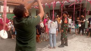 MERIAHKAN HARI KEMERDEKAAN KORAMIL  0621-02/ SUKARAJA GELAR LOMBA TRADISIONAL 