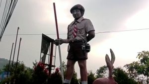 POTRET KUSAM PATUNG PRAMUKA & MONUMEN BERSEJARAH