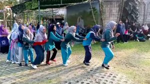 RATUSAN GURU PAUD DI KEMANG IKUTI LOMBA AGUSTUSAN