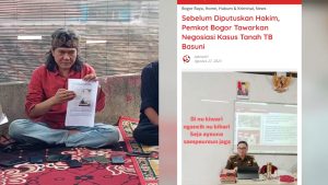 AHLI WARIS TB A BASUNI ANGGAP PEMKOT BOGOR TAK SERIUS BERNEGOSIASI
