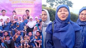ORANG TUA SISWA SUMRINGAH SD NEGERI SINDANGSARI RAIH JUARA PERTAMA LBB TINGKAT JABAR