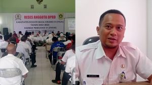 RESES ANGGOTA DPRD DI KEMANG, WARGA USULKAN BANGUN SEKOLAH NEGERI