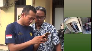 TEREKAM CCTV KOMPLOTAN MALING GASAK RUMAH KOSONG