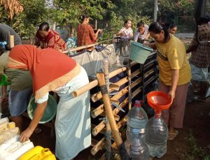 PPLI SALURKAN 320 RIBU LITER AIR BERSIH DI DESA NAMBO