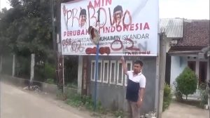 BALIHO AMIN KENA SASARAN VANDALISME OTK DI CILEUNGSI