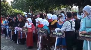 500 PELAJAR SD DI GUNUNGSINDUR IKUTI LOMBA O2SN