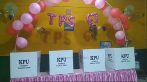 UNIK DENGAN TEMA VALENTINE TPS 67 DAPAT SERTIFIKAT TERPAFORIT