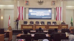 Raperda Rpjmd Kabupaten Sukabumi 2025-2045 di Paripurnakan