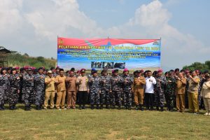 Guna Meningkatkan Profesionalisme dalam Mendukung Tugas Pemberdayaan Wilayah Pertanahan Laut, TNI AL Menggelar Pelatihan Babinpotmar T.A 2024 Di Puslatpurmar 6 Antralina
