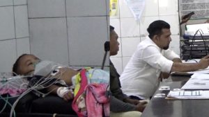 Anggota DPRD Sukabumi Bantu Fikri Bocah Penderita Tumor