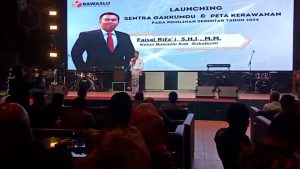 Bawaslu Kabupaten Sukabumi Launching Sentral Gakkumdu
