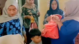 Bayi Laki-Laki Tergeletak , Puskesmas Tamanjaya Gerak Cepat