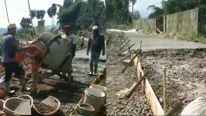Jalan Mirip Selokan Diperbaiki Pemdes