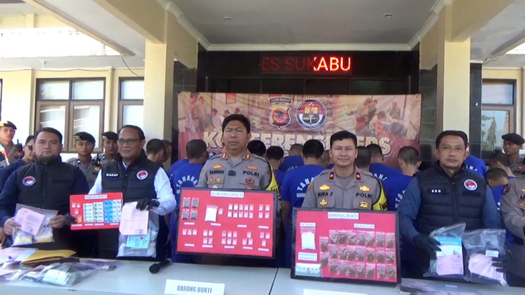 34 Tersangka Kasus Narkoba Di Tangkap Polisi