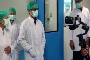 Menkes Resmikan Fasilitas Produksi Vaksinasi Di Gunung Sindur