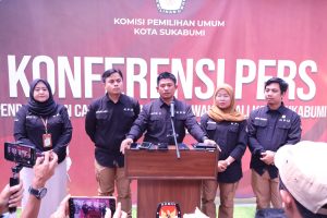 KPU Kota Sukabumi Resmi Tetapkan 3, Pasangan Calon Walikota dan Wakil Wali Kota Sukabumi di Perhelatan Pilkada Serentak Tahun 2024.