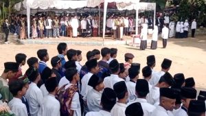 RIBUAN SANTRI DI JAMPANGKULON PERINGATI HARI SANTRI NASIONAL