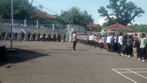FORKOPIMCAM BABAKAN MADANG GELAR APEL SIAGA  PILKADA