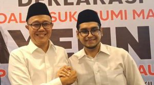 Paslon 02 ayep zaky dan bobby maulana Raih suara terbanyak pada pilkada kota sukabumi 2024.