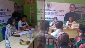 SIAPKAN KOTAK KHUSUS,DILLA NURDIAN SERAP ASPIRASI WARGA KABUPATEN SUKABUMI