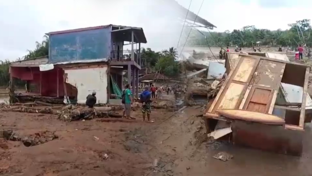 pasca bencana banjir bandang dan longsor di kecamatan sagaranten kabupaten sukabumi