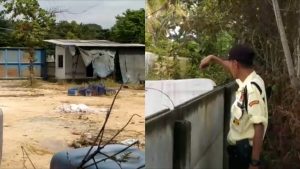 Sebuah Gudang Misterius Di Gunung Putri Kabupaten Bogor Di Duga Di Jadikan Tempat Pembuangan Limbah Cair Be Tiga