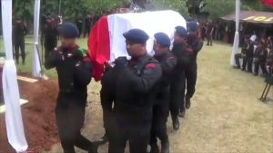 Anggota Polisi Gugur Di Tembak Kkb Dimakamkan Di Cikeas Kabupaten bogor