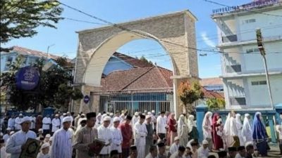 Ribuan warga muhammadiyah kota sukabumi shalat ied di kampus muhammadiyah