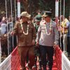 Polres Sukabumi Kota Perbaiki Jembatan Gantung Usia 104 Penghubung Dua Kecamatan 