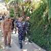 Dister Koarmada RI TNI AL Tinjau Perencanaan Pembangunan Jembatan Leuwidinding Sukabumi