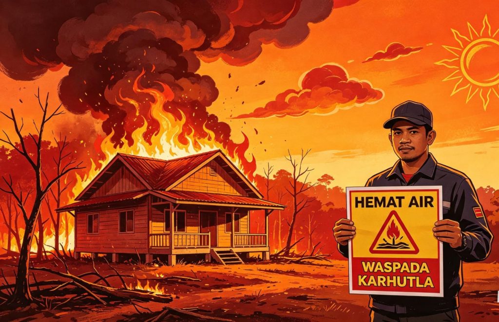 El Nino Bertahan Hingga 2027, Masyarakat Diimbau Hemat Air dan Waspada Karhutla
