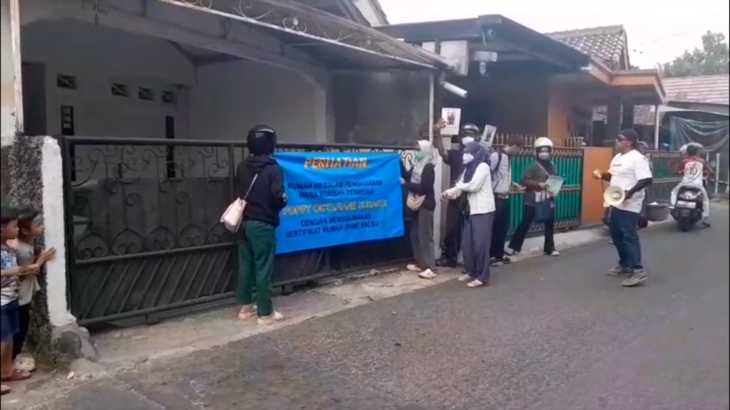 46 Korban Investasi Properti Datangi Rumah Terduga Pelaku di Kota Bogor