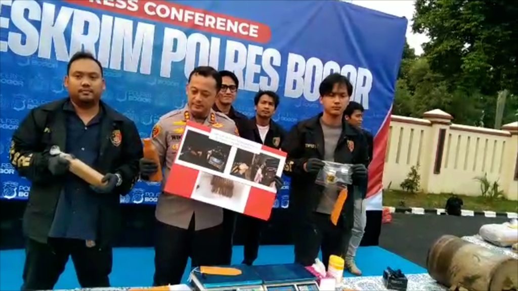 Polres Bogor Berhasil Mengamankan Pelaku Pengolahan Emas Ilegal