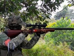 GUNUNG SALAK JADI LOKASI OLAHRAGA AIRSOFT GUN