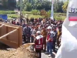 Pembangunan Jembatan Gantung Leuwidingding Dimulai, Hubungkan Jampangtengah dan Gunungguruh