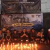Jurnalis Sukabumi Gelar Doa Bersama untuk Wartawan Hilang Kontak Saat Liput Erupsi Anak Krakatau