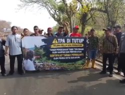 TPU Diduga Tercemar Limbah TPA Cikundul, Warga Tutup Akses dan Desak Pemkot Sukabumi Bertindak